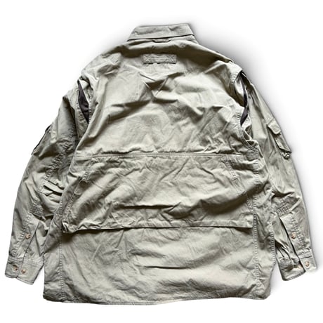 00's ORVIS / Cotton Field Shirt / Beige XL / Used