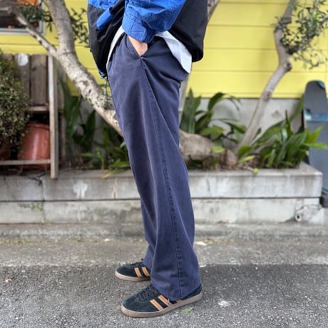 Polo by Ralph Lauren / "ANDREW"2Tuck Chino Length Custom / Navy 36 / Used