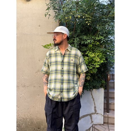 Woolrich / Plaid Field Shirt / L / Used