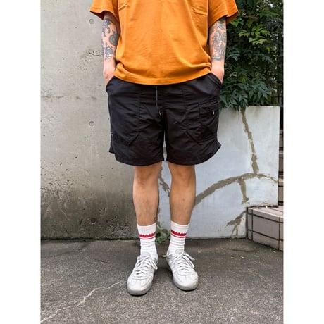 Eddie Bauer / Nylon Active Shorts / Black L / Used