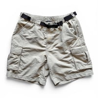LANDS'END / Nylon Easy Cargo Shorts / Beige M / Used