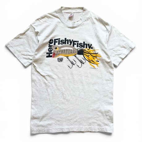 Made in USA / Lure Printed Tee / Ash L / Used
