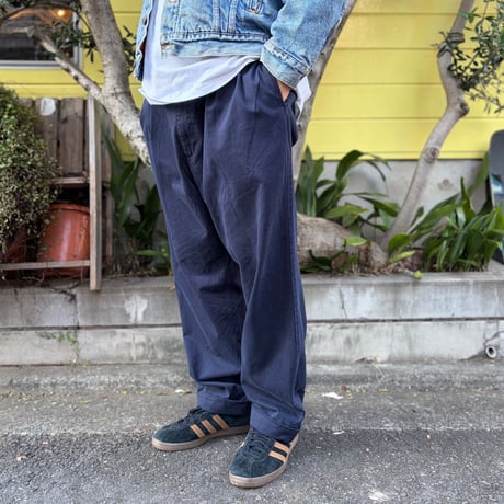 Polo by Ralph Lauren / "HAMMOND"2Tuck Chino Length Custom / Navy 38 / Used
