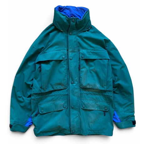 Made in USA / 90's L.L.Bean / North Col. Gore-tex Nylon Jacket / Forest M / Used