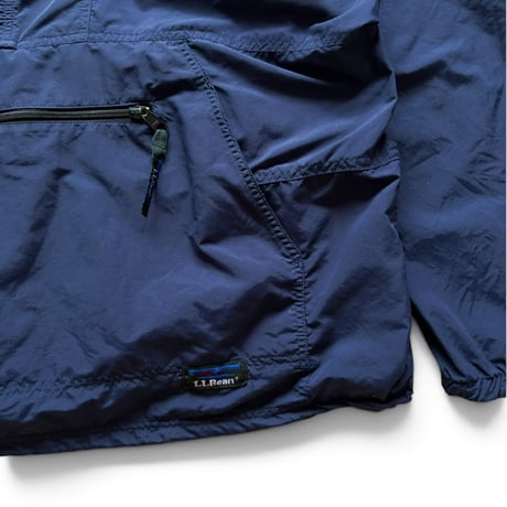 90's L.L.Bean / Packable Nylon Anorak / Navy XL / Used