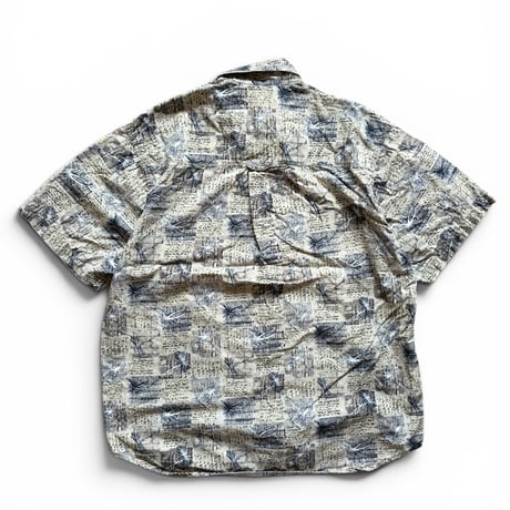 00's Columbia / Fly Patterned Shirt / XL / Used