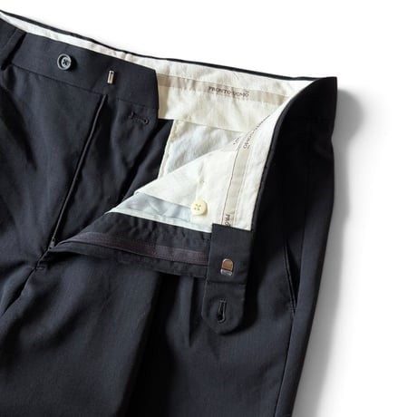 PRONT•UOMO / 2Tack Wool Slacks / Black 34 / Used