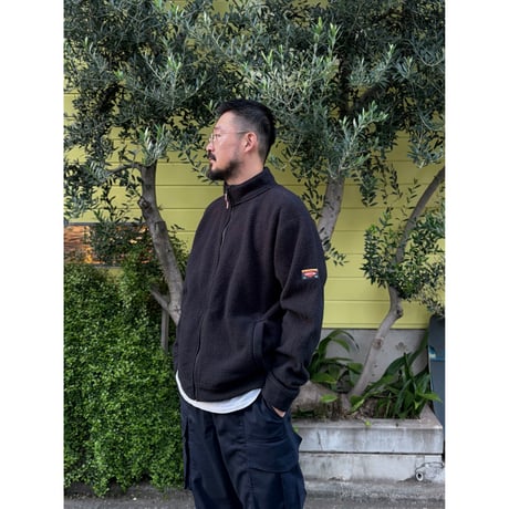 ORVIS / Full Zip Fleece / Black L / Used