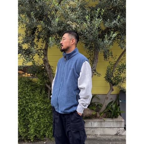 90's EMS / Fleece Vest / Slate Blue XL / Used
