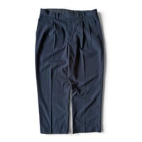 CLARENZO MUZZI / 2Tuck Slacks / Black 36 / Used