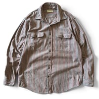 90's ST.JOHN'SBAY / Multi Striped Shirt / XL相当 / Used