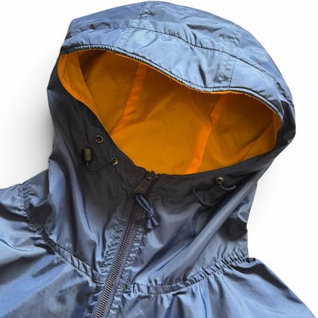 90's Columbia / Packable Nylon Anorak / Navy × Yellow L / Used