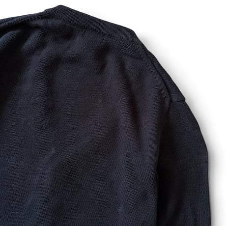 L.L.Bean / Cotton Cardigan / Black M / Used