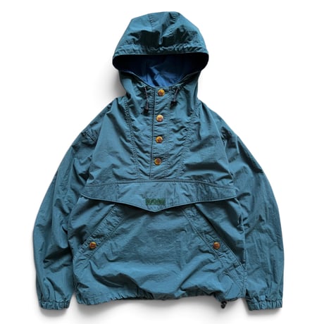 90's Columbia / Buttoned Nylon Anorak / Forest M相当 / Used