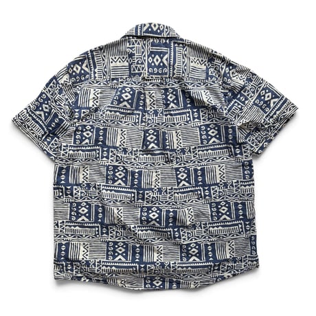 00's ORVIS / Patterned Field Shirt / L / Used