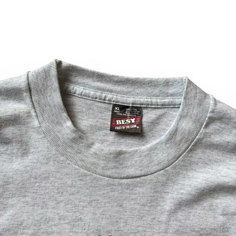 Made in USA / 90's SCOUT CAMP Tee / Ash XL / Used
