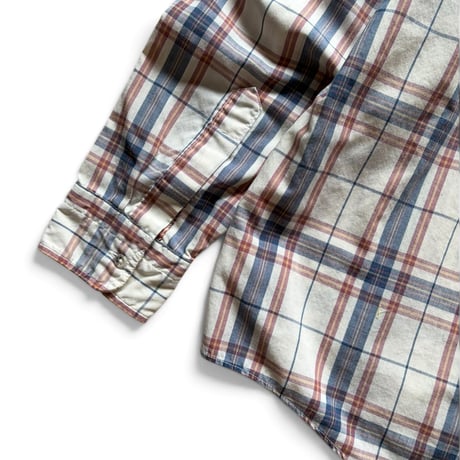 80'S REI / Plaid Field Shirt / M相当 / Used