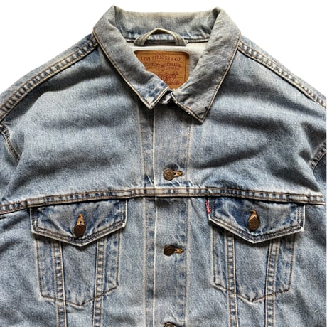 Made in USA / 90's Levi's / Denim Jacket / Indigo L / Used
