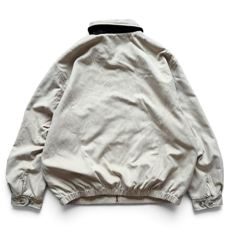 CUTTER & BUCK / Fake Suede Jacket / Natural XL / Used