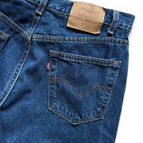 Made in USA / Levi's / 550 Denim Pants Length Custom / Indigo 36 / Used