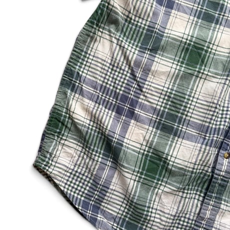 90's L.L.Bean / Plaid Field Shirt / XL / Used