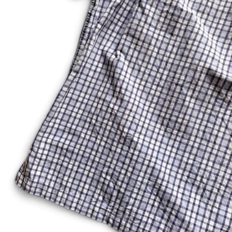 POLO by Ralph Lauren / "ADAMS" Plaid Open Collar Shirt / XL / Used