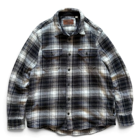 ORVIS / Heavy Cotton Flannel Shirt / L / Used