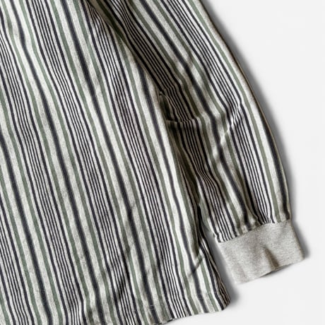 90's Eddie Bauer / Henley Neck LS / L / Used