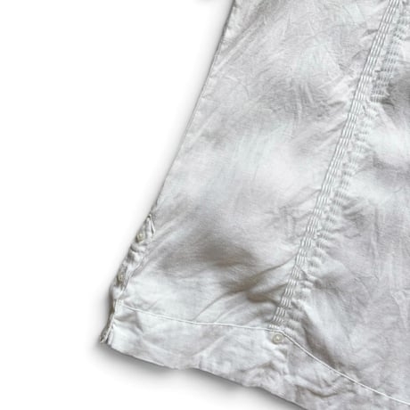 CUBAVERA / Linen Cuba Shirt / White L / Used