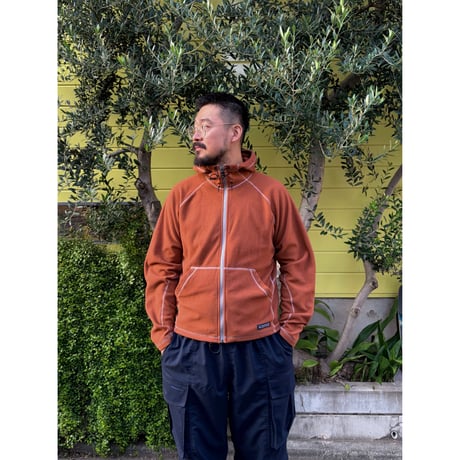 REI / Light Fleece Hoodie / Orange L相当 / Used