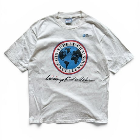 Made in USA / Printed AT&T Tee / Forest L / Used
