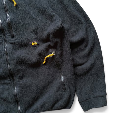 REI / Full Zip POLARTEC Fleece / Black S / Used