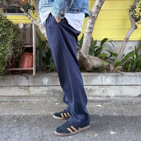 Polo by Ralph Lauren / "HAMMOND"2Tuck Chino Length Custom / Navy 38 / Used