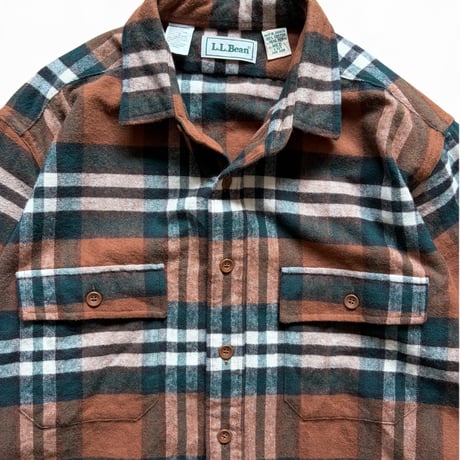 90's L.L.Bean / Chamois Cloth Field Shirt / M / Used
