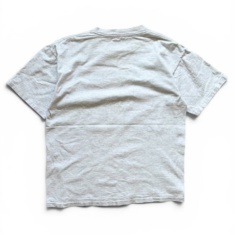 Made in USA / Embroidered OREGON Tee / Ash L / Used