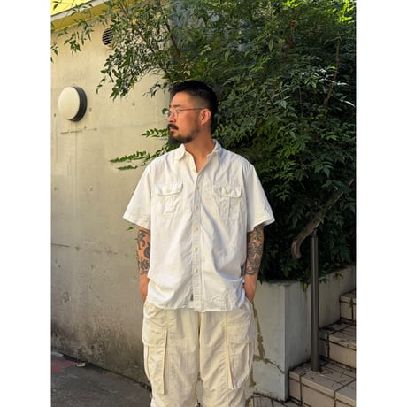 Polo by Ralph Lauren / Cotton Field Shirt / White XL / Used