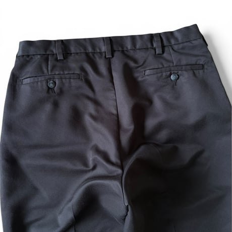 PAGE & TUTTLE / 2Tuck Slacks / Black 34 / Used