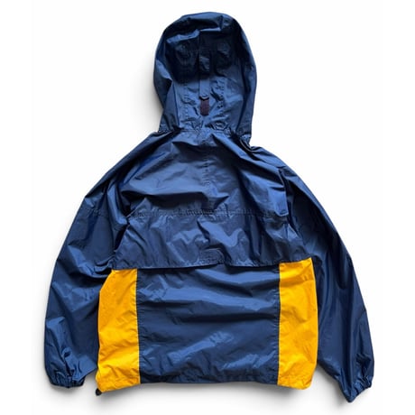 90's Columbia / Packable Nylon Anorak / Navy × Yellow L / Used