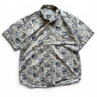 00's Columbia / Fly Patterned Shirt / XL / Used