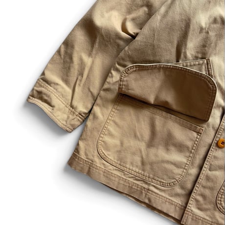 00's L.L.Bean / Field Coat / Beige L / Used