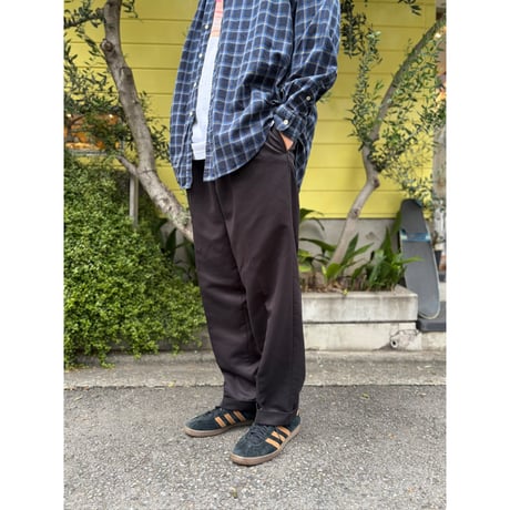 PAGE & TUTTLE / 2Tuck Slacks / Black 34 / Used