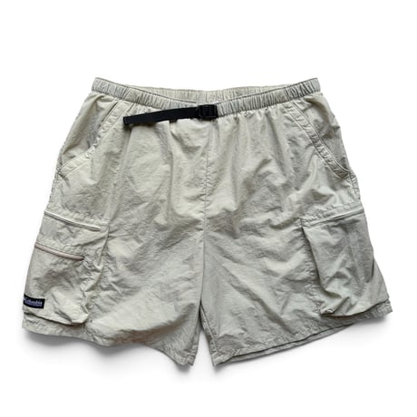 00's Columbia / Nylon Field Shorts / Ivory L / Used