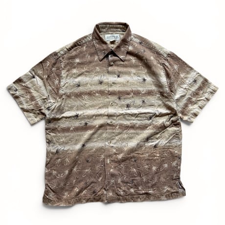 Fly Patterned Shirt / L / Used