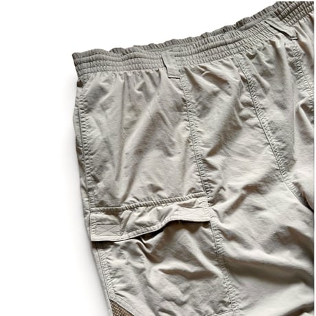 00's Columbia PFG / Nylon Convertible Easy Pants / Natural L / Used