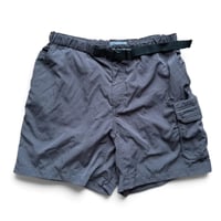 90's EMS / Nylon Field Shorts / Ch.Grey M / Used