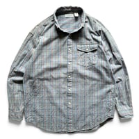 90's L.L.Bean / Plaid Field Shirt / L / Used