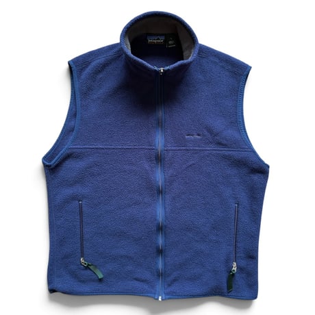 Made in USA / 1999's Patagonia / Fleece Vest / Navy XL / Used