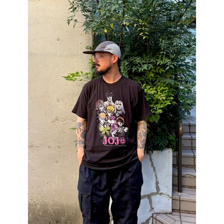 ジョジョの奇妙な冒険第5部 Tee / Black XL / Used