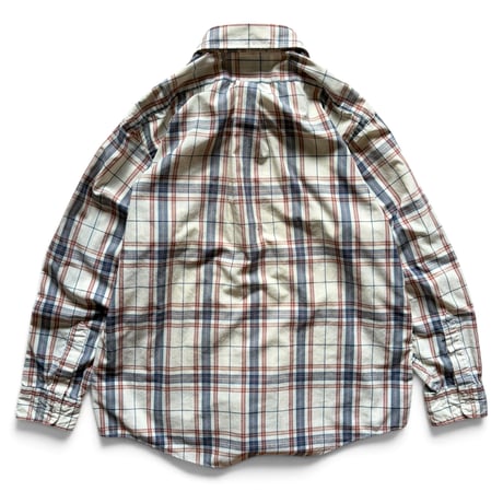 80'S REI / Plaid Field Shirt / M相当 / Used
