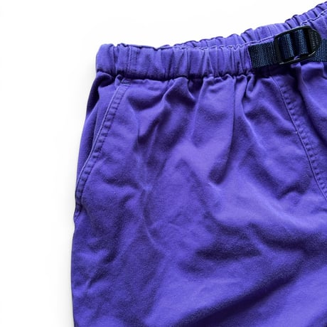 90's EMS / Cotton Easy Shorts / Purple L / Used